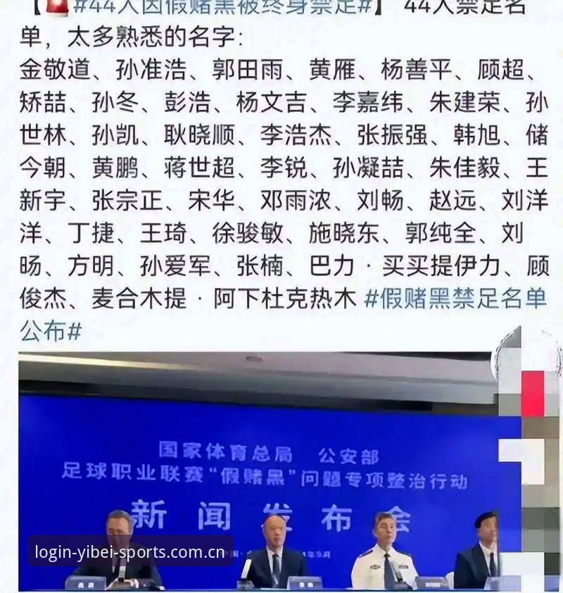 易贝体育怎么样 中国足协第三批禁足名单出炉,17人终身禁赛的3大警示意义